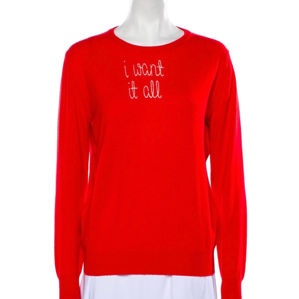 Lingua Franca Cashmere Sweater